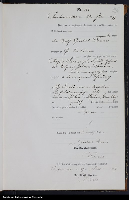 image.from.team "Urząd Stanu Cywilnego w Księżym Lasku pow. szczycieński"