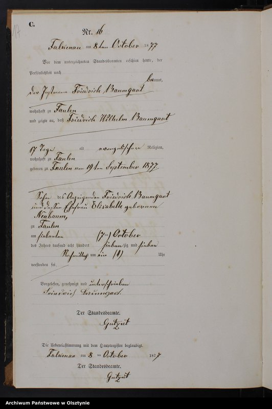 image.from.unit.number "Sterbe-Neben-Register Nr 1 - 22"