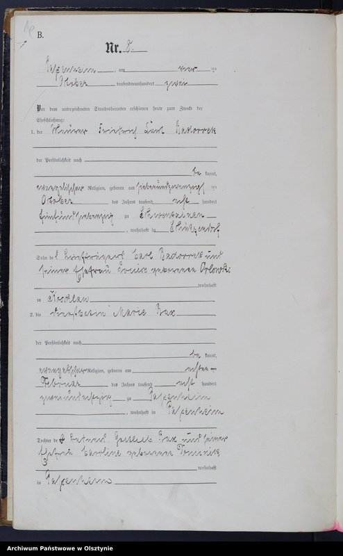 image.from.unit.number "Heiraths-Haupt-Register Nr 1 - 15"