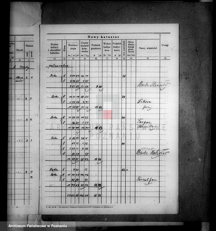 Obraz 9 z jednostki "Ostateczny rejestr pomiarowy majątku Stare powiatu wyrzyskiego"