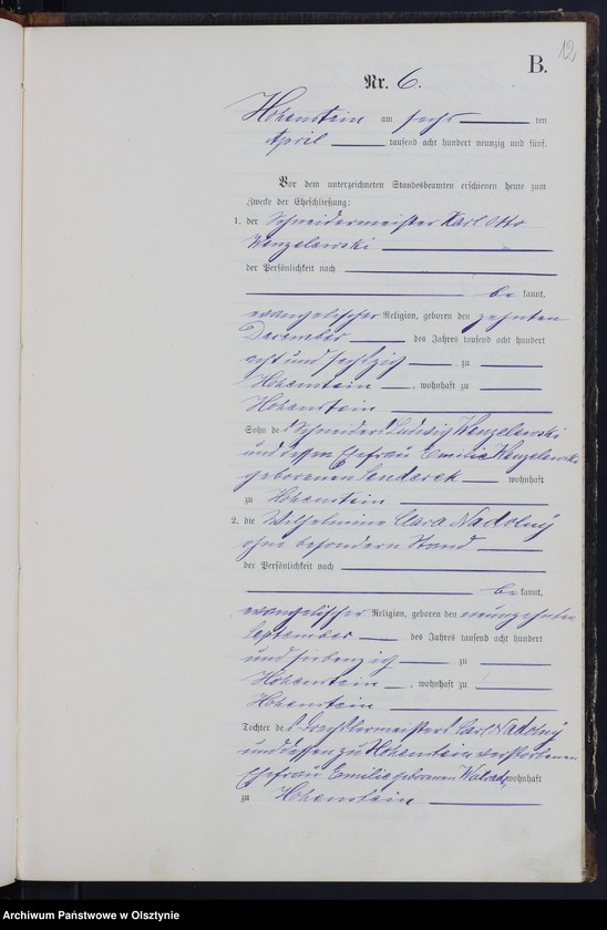 image.from.unit.number "Heiraths-Neben-Register Nr 1 - 16"