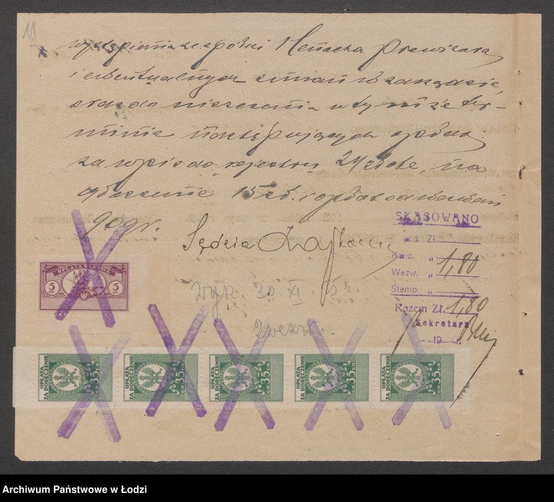 Obraz 13 z jednostki "H. i M. Prowizer i I. Kronheim – sprzedaż naczyń kuchennych"