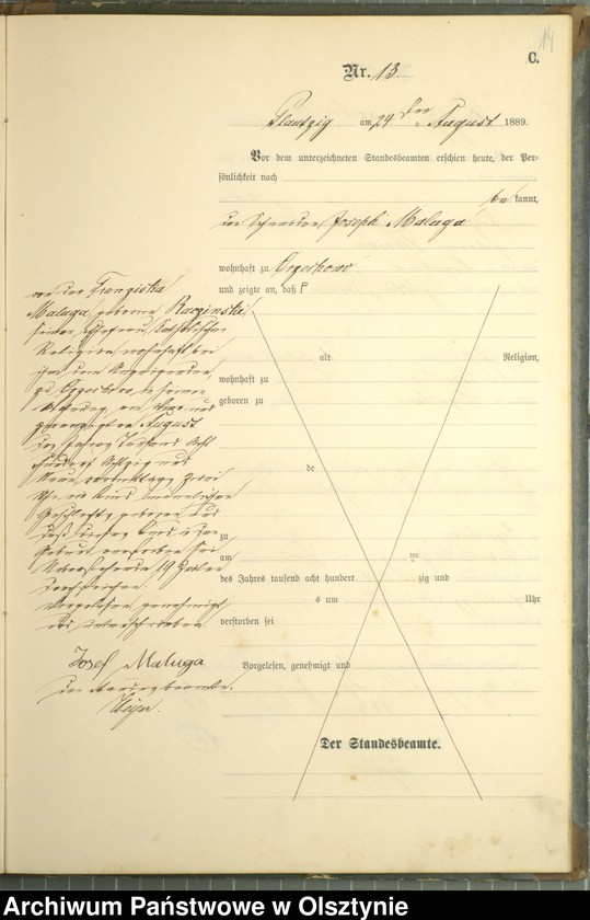 image.from.unit.number "Sterbe-Haupt-Register nr 1 - 23"