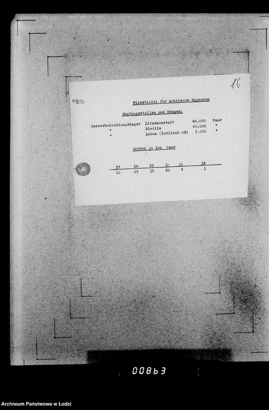Obraz 20 z jednostki "339 Filztiefel A.[Zamówienia, korespondencja, kalkulacje]"