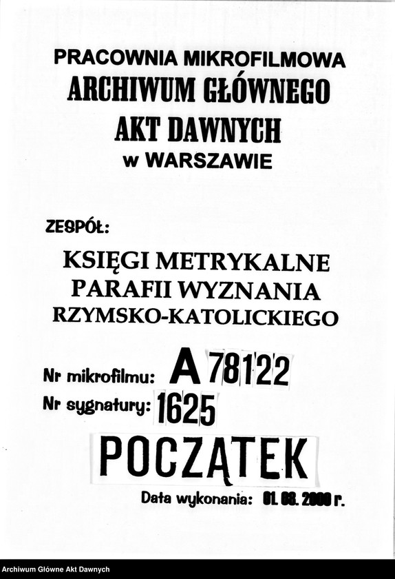 image.from.unit.number "Parafia: Lwów, parafia NMP Śnieżnej. Dekanat: Lwów. Księga metrykalna urodzeń, ślubów i zgonów dla całej parafii."