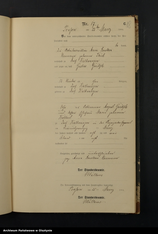 image.from.unit.number "Sterbe-Neben-Register Nr 1 - 57"