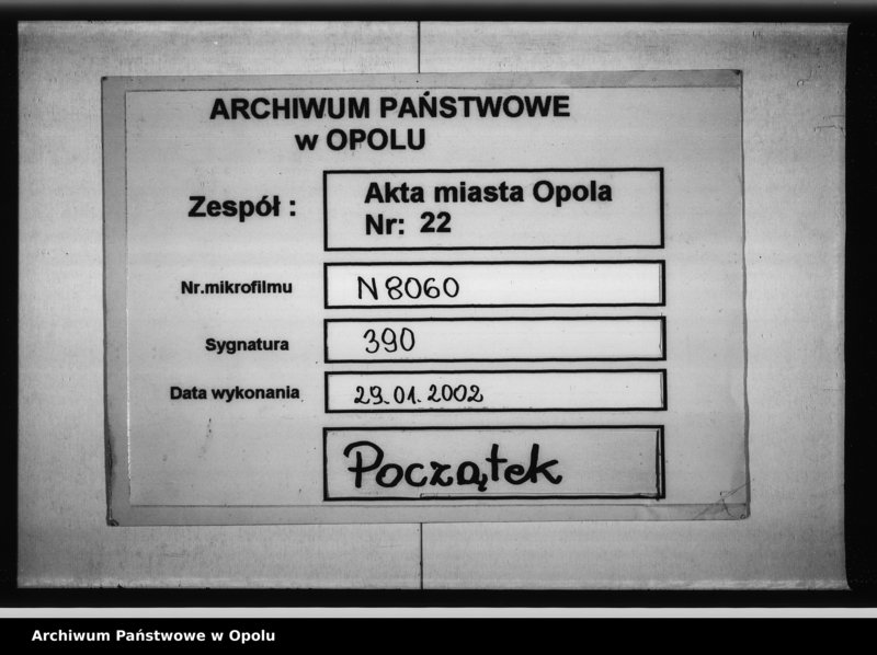 Obraz 1 z jednostki "Acta des Magistrats zu Oppeln betreffend Regierungs - Antritt Geburtstags Feier u[nd] Landestrauer S[einer] Majestät der Könige"