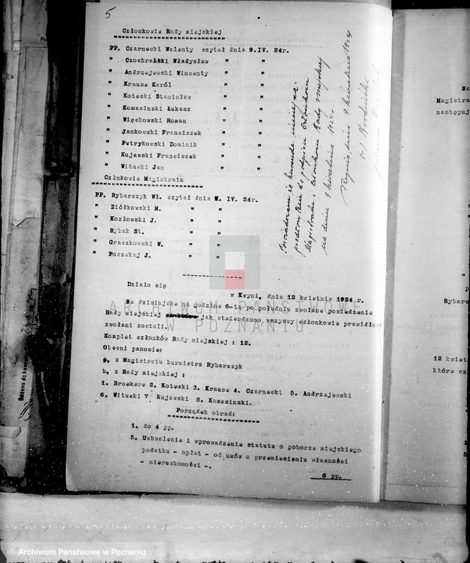 Obraz 9 z jednostki "Podatki komunalne miasta Kcyni"