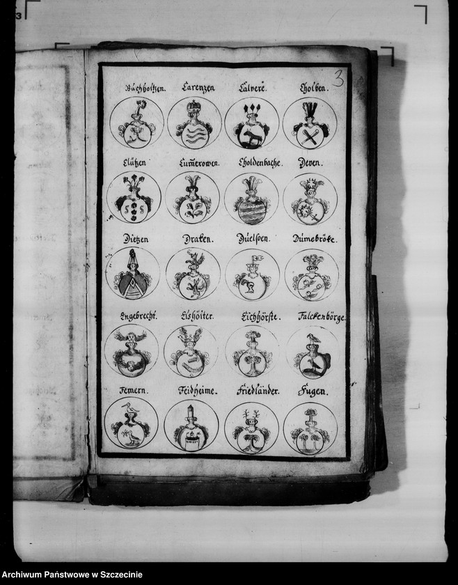 image.from.unit.number "Abbildungen von 178 adelichen grostentheils Pommern-Wappen der pommerschen adlichen Familien"