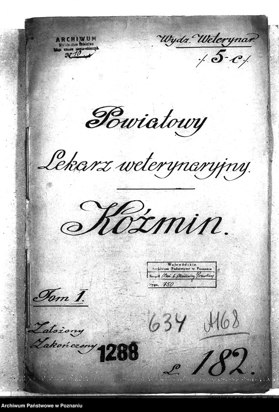Obraz 4 z jednostki "Pow. lekarz Weterynaryjny Koźmin"