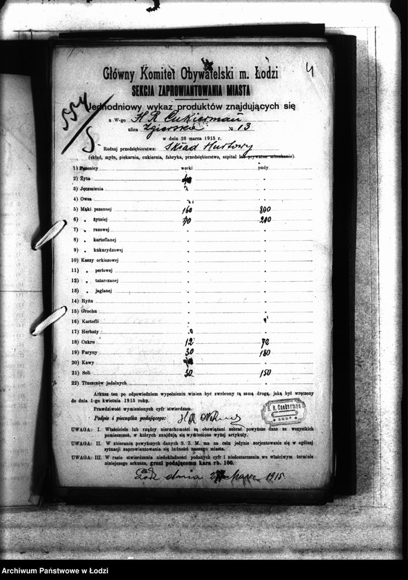 Obraz 7 z jednostki "Jednodniowy spis żywności"