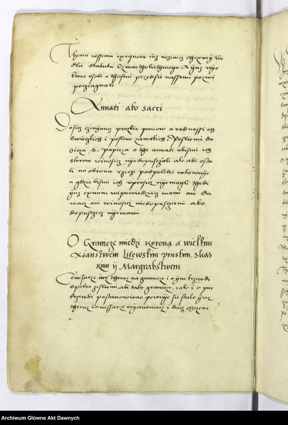 image.from.collection.number "Najstarsza polskojęzyczna konstytucja sejmowa111"