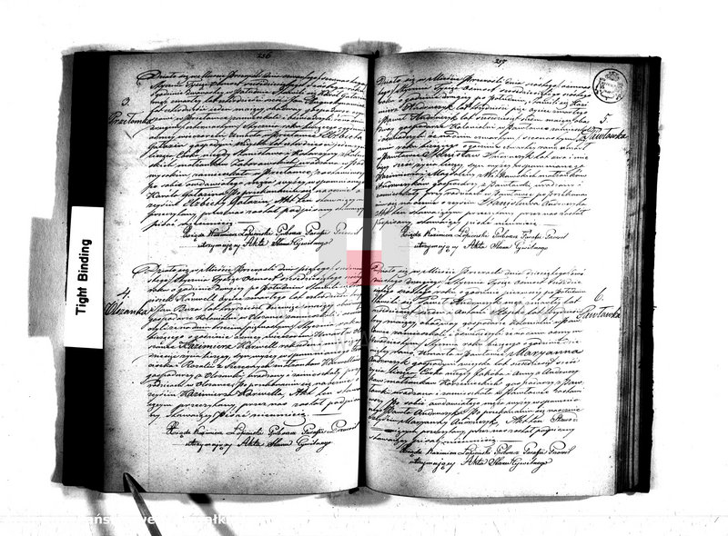 image.from.unit.number "Duplikat Urodzonych, Zaślubionych i Zmarłych Parafii Przerośl za rok 1866"