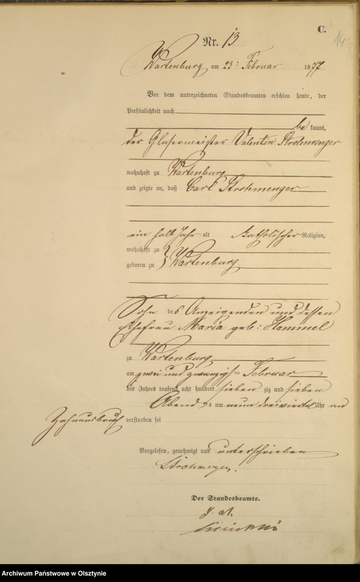 image.from.unit.number "Sterbe-Haupt-Register nr 1 - 142"