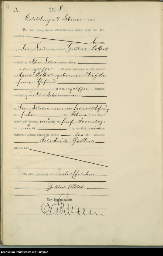 image.from.unit.number "Geburts-Haupt-Register Nr 1 - 95"