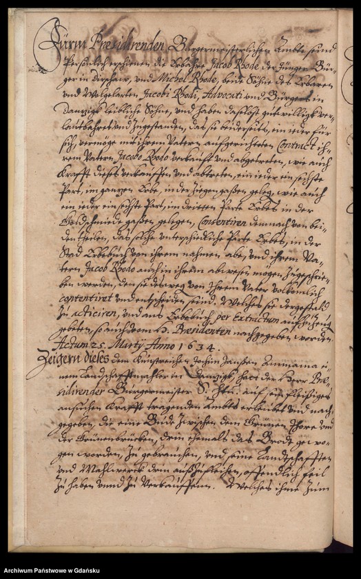 image.from.unit.number "H. Bürgerm. Eggerd von Kempen Praesidirende Ambtbuch vom [25.III.1634-18.IV.1635] Noch […] sachen, welche bey abwesen des H. Vitzpraesidenten Constantini Ferbers […] abgehöret vom [16.XI.1635-8.III.1636] /indeks/"