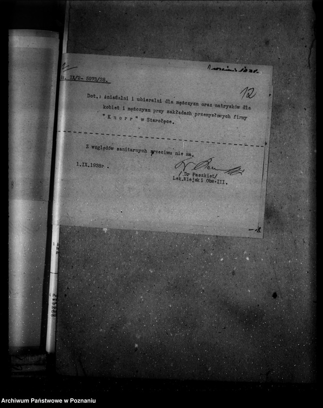 image.from.unit.number "Firma "Knorr" zakłady wyrobów odżywczych /zatwierdzenie części zakładu/"