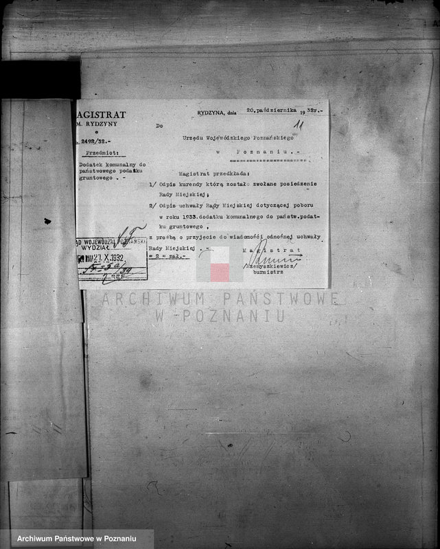 Obraz 15 z jednostki "Daniny Komunalne miasta Rydzyny"