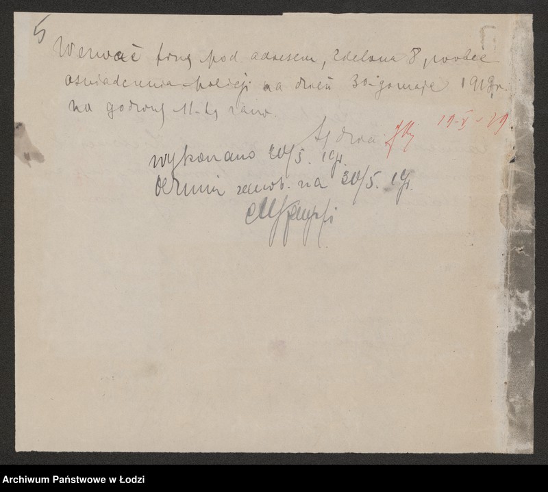 Obraz 7 z jednostki "Maks Reichstern, Maurycy Landan- fabrykacja i sprzedaż materiałów wełnianych i półwełnianych"