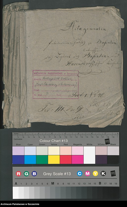 image.from.unit.number "Das Duplicat des Basenthin- und Harmsdorffschen Kirchenbuchs"