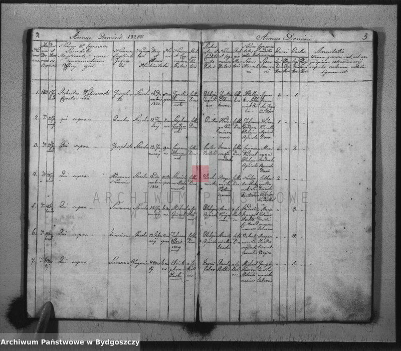 image.from.unit.number "Duplicate der Kirchen Bücher drer Katholischen Kirche zu Strzelno"