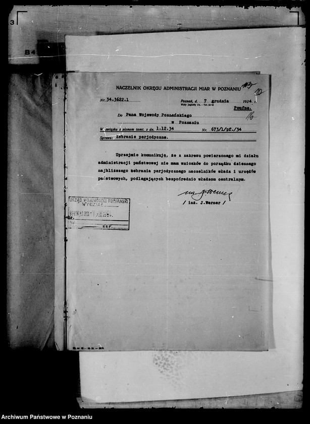 Obraz 19 z jednostki "Protokoły z zebrań periodycznych władz i urzędów II instancji"