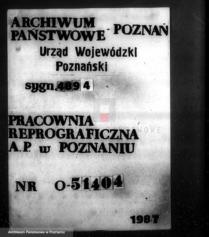 Obraz 12 z jednostki "Drukarnia "Concordia" ul. Marszałka Piłsudskiego nr 25 /plan sytuacyjny/"