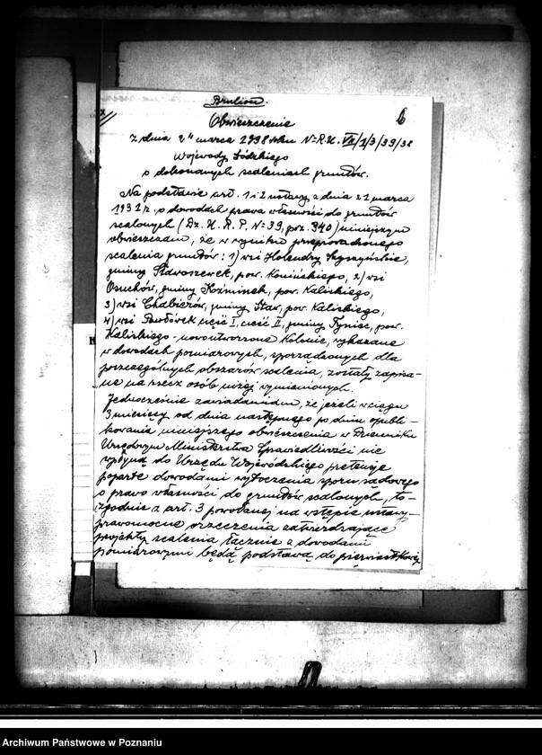 image.from.unit.number "Regulacja hipoteczna scalonych gruntów małżeństwa Krügerów w Holendrach Szyczyńskich powiatu konińskiego"