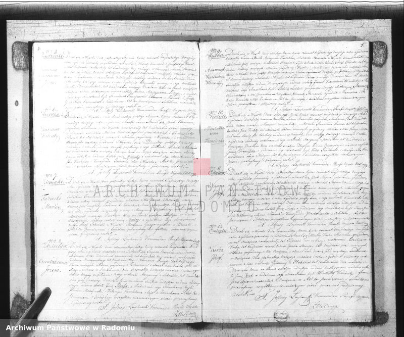 image.from.unit.number "Duplikat Książka Urodzonych, Zaślubionych i Zmarłych Parafii Wysoka w powiecie Szydłowieckim Obwodzie Opoczyńskim Województwie Sandomierskiem z roku 1832"