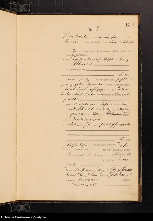 image.from.unit.number "Heiraths-Haupt-Register Nr 1 - 26"