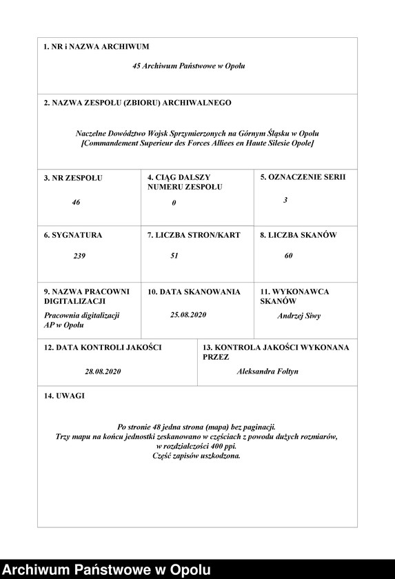 Obraz 1 z jednostki "Plan de Defense Division a 2 Brigades de Chasseurs Alpins/ /Plan obrony strefy Juliers oraz zarządzenia i instrukcje dotyczące okupacji Nadrenii/ t. II XII. 1918-I. 1919"