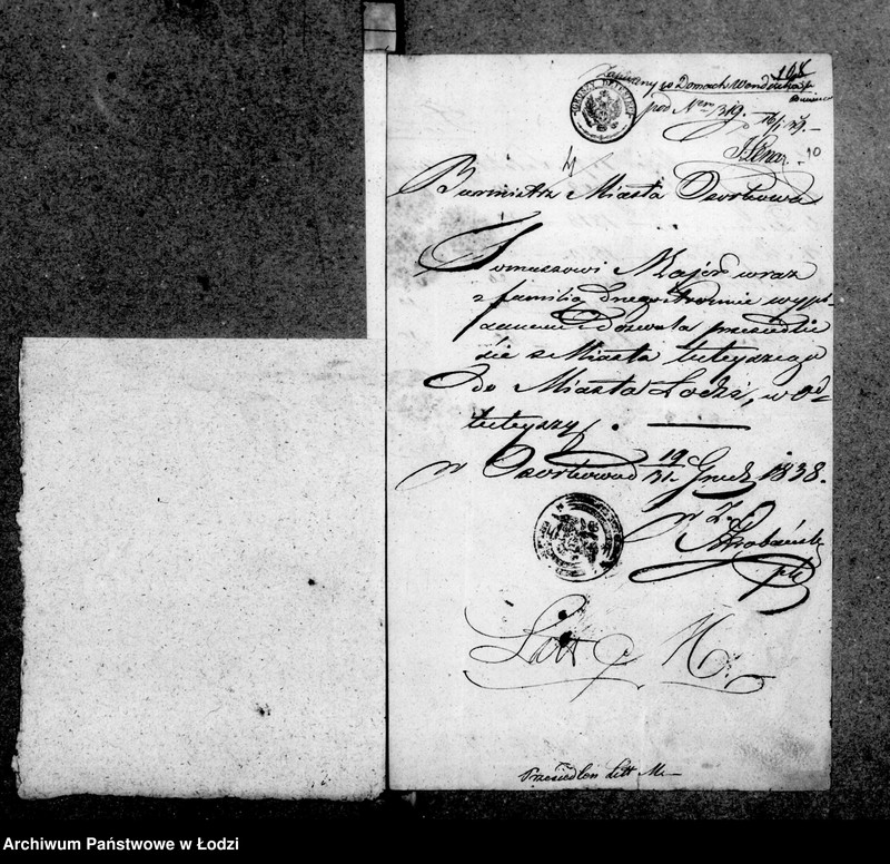 Obraz 12 z jednostki "Akta tyczące się przesiedlenia"