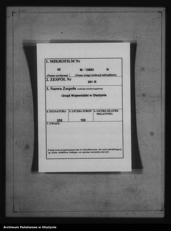 image.from.unit.number "Sprawozdania i ankiety szkód wojennych pow. Morąg i Mrągowo"