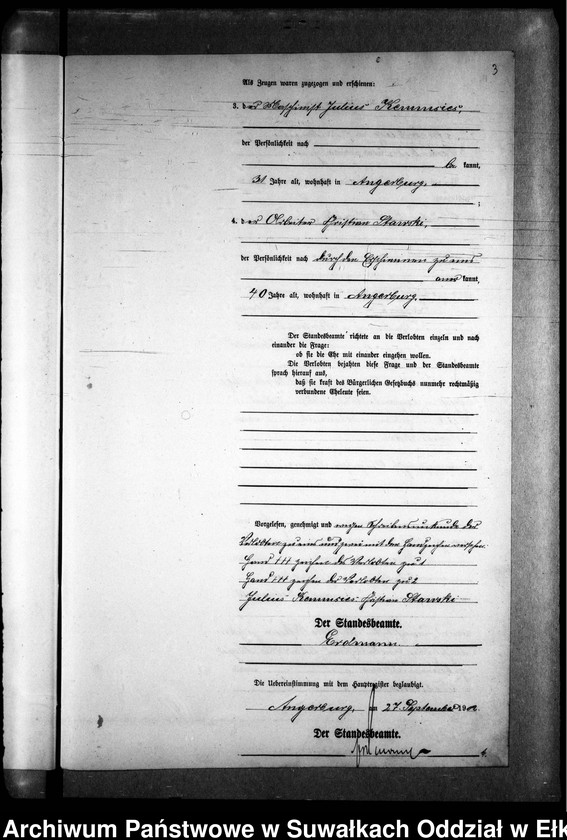 image.from.unit.number "Heiraths-Neben-Register des Preussischen Standes-Amtes Kehlen Kreis Angerburg"