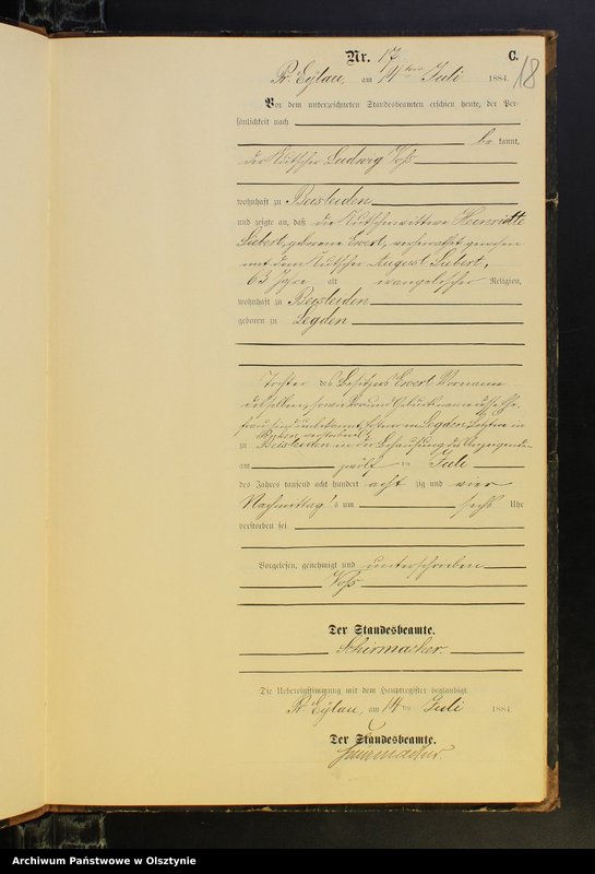 image.from.unit.number "Sterbe-Neben-Register Nr 1 - 27"