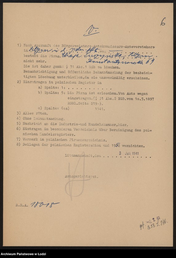 Obraz 8 z jednostki "Chaja Tuszyńska- zakład fryzjerski"