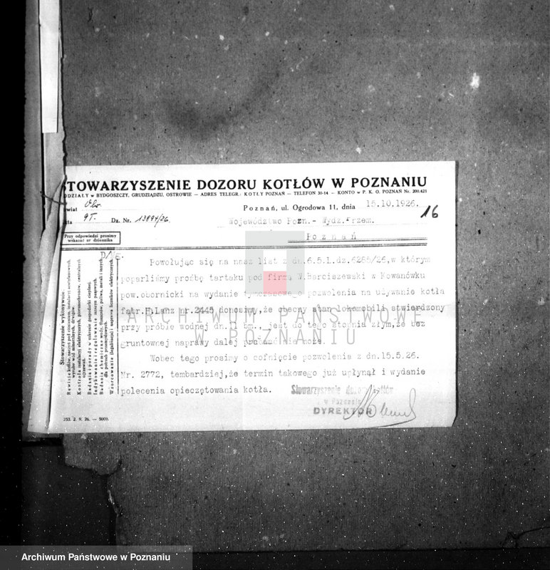 Obraz 20 z jednostki "Tartak Kowanówko, pow. obornicki nr woj. 1078"