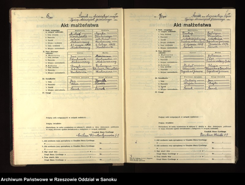 image.from.unit.number "Księga małżeństw"