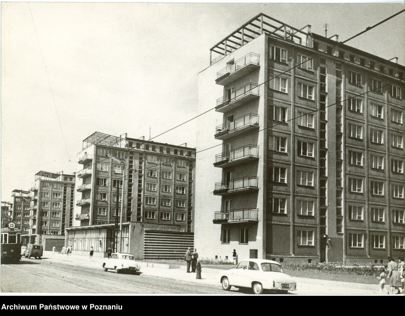 Obraz 1 z jednostki "Poznań - bloki mieszkalne przy ulicy Grunwaldzkiej"