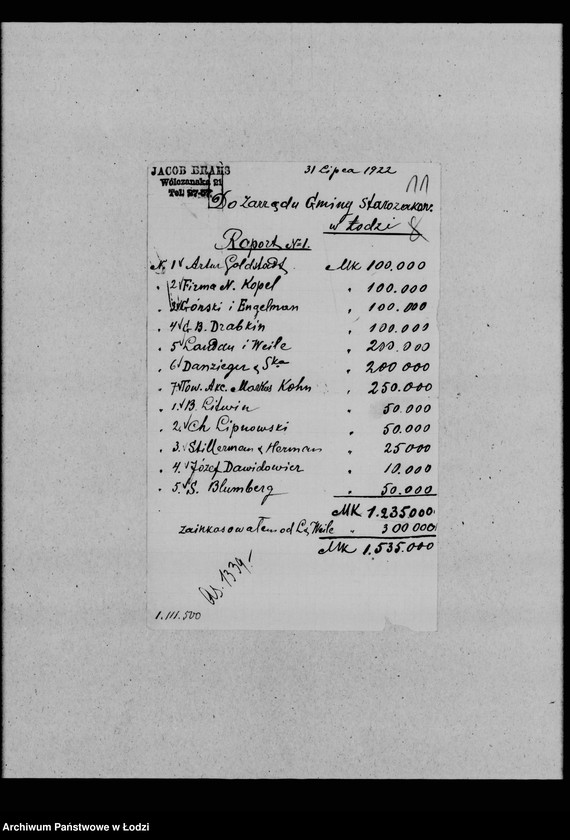 Obraz 15 z jednostki "Ofiary"