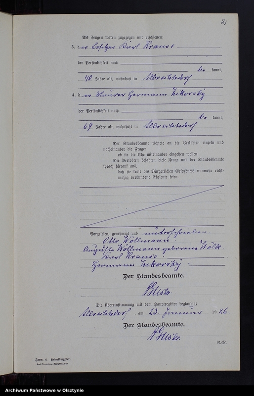 image.from.unit.number "Heiraths-Neben-Register Nr 1 - 6 [ Księga małżeństw - wtóropis ]"