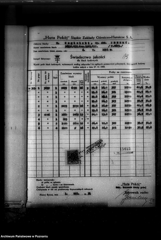 Obraz 18 z jednostki "Firma "Maggi" Spółka z o.o. Poznań-Główna nr woj. 6561"