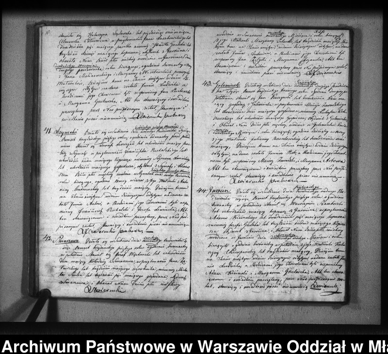 image.from.unit.number "Akta urodzeń, małżeństw i zgonów"
