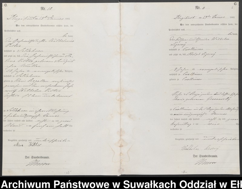 image.from.unit.number "[Sterbe-Haupt-Register des Königlich Preussischen Standes-Amtes Kumilsko Kreis Johannisburg]"