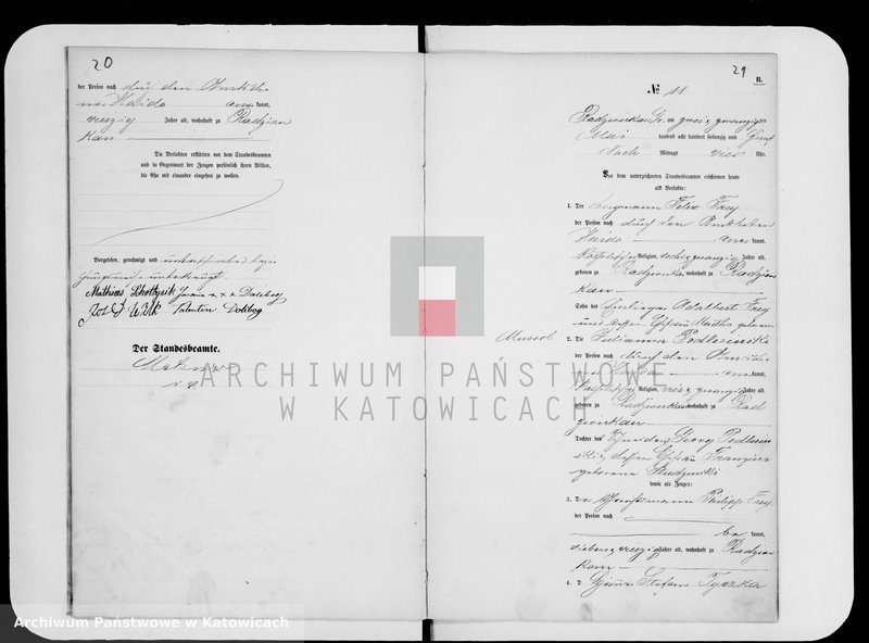 image.from.unit.number "Księga małżeństw za rok 1875 [nr 1-22]"