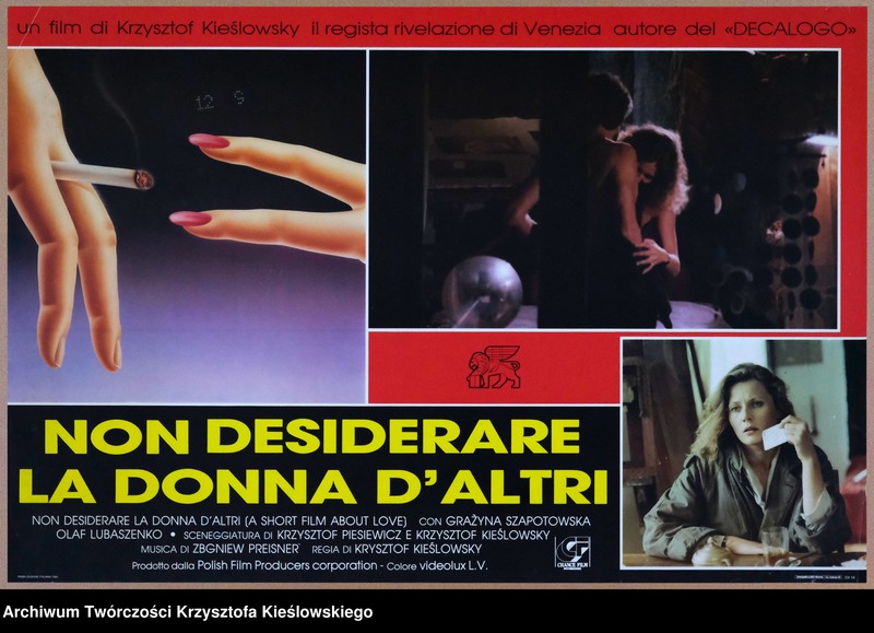 Obraz 5 z kolekcji "Plakaty do filmów Krzysztofa Kieślowskiego"