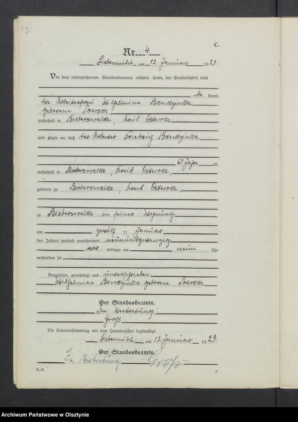 image.from.unit.number "Sterbe-Neben-Register Nr 1 - 43"