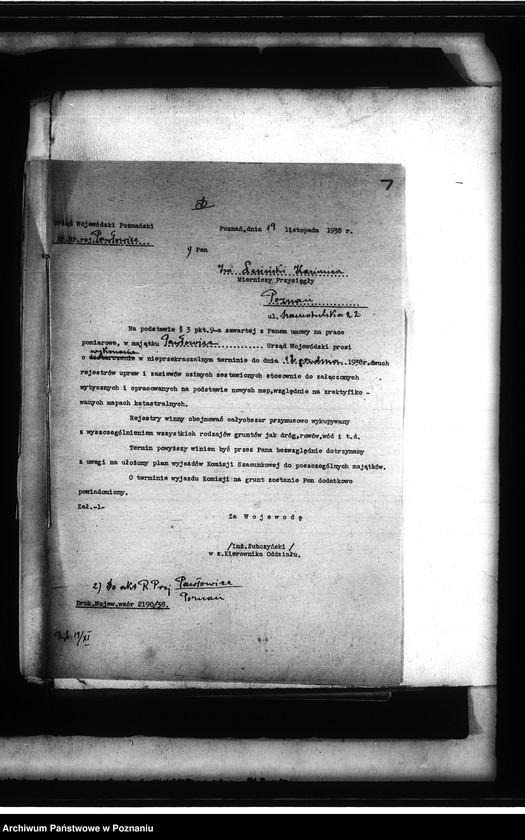 Obraz 5 z jednostki "Majątek Strzeszyn-Pawłowice powiatu poznańskiego - /sprawy parcelacyjne/"