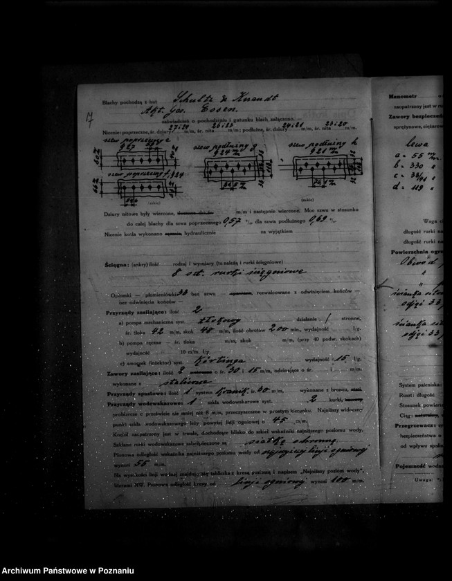 Obraz 11 z jednostki "Tartak parowy w Palędziu powiat poznański M. Garstecki nr woj. 2295"