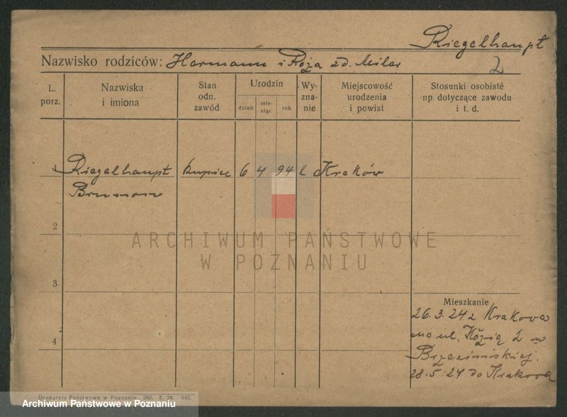 Obraz 4 z jednostki "Rigelhaupt - Rinke"